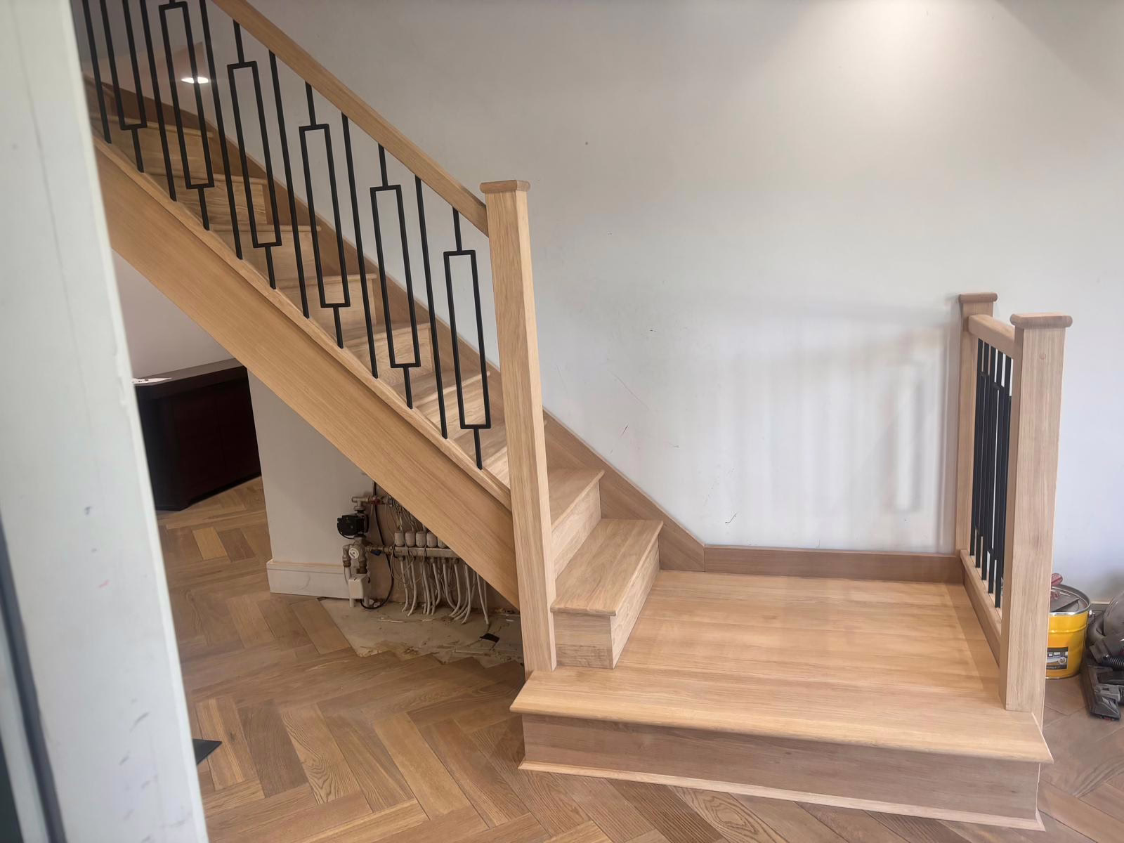 Oak staircase