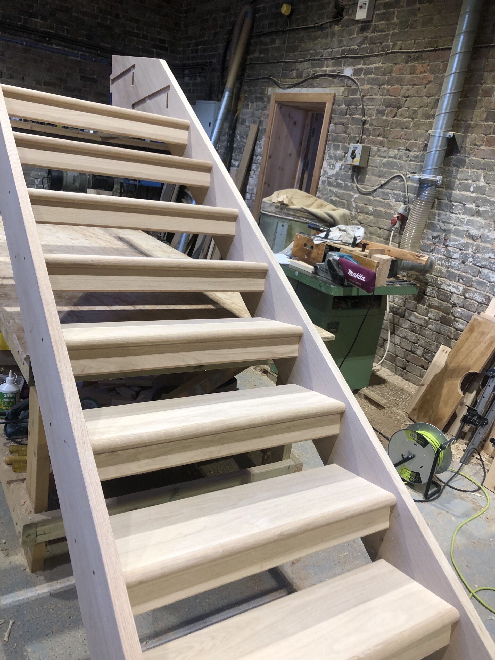 Oak staircase - Hertfordshire