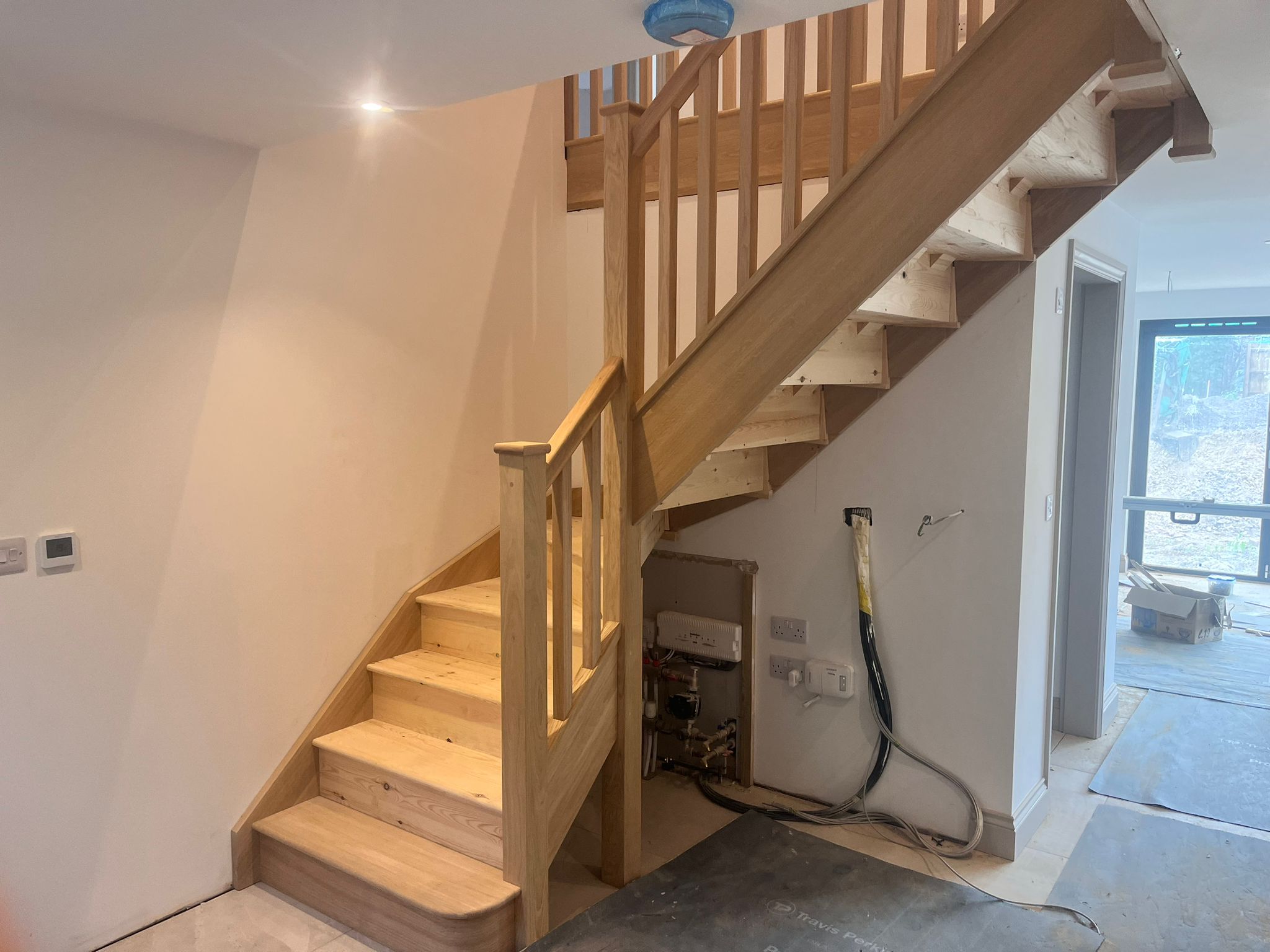 Bespoke timber staircase in Dulwich