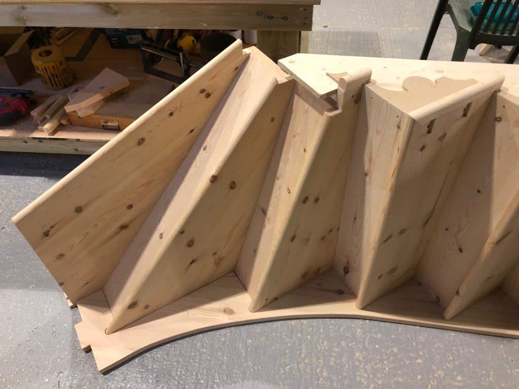 Purpose made staircase London 1