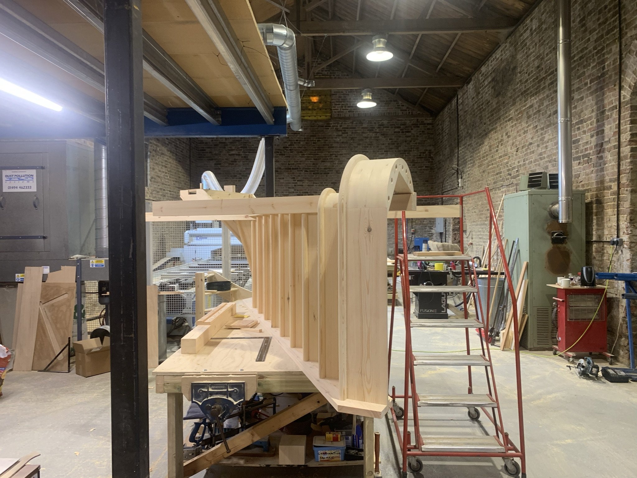 Softwood staircase 3 winder - Hertfordshire