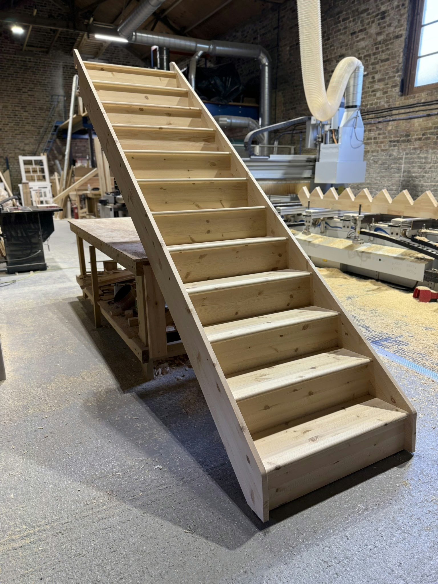 Custom Straight Pine Staircases | 7-Day Delivery in London, Essex & Hertfordshire