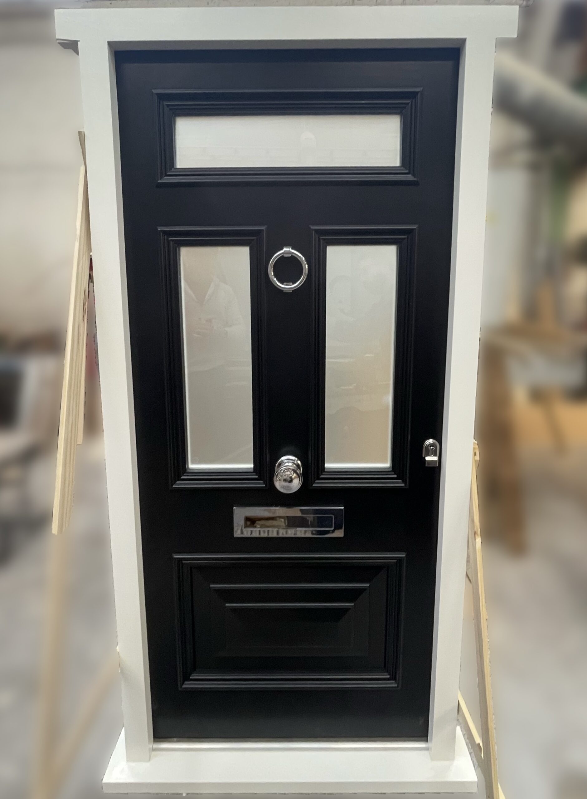 Bespoke timber front doors