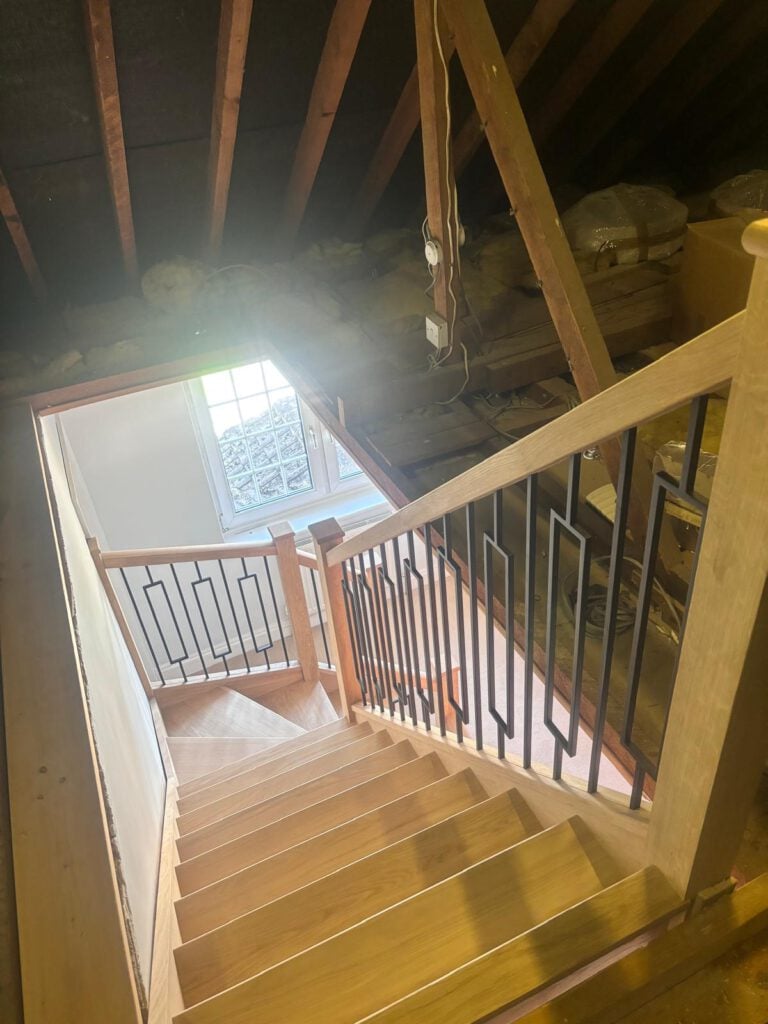 oak staircase hertfordshire 5 x