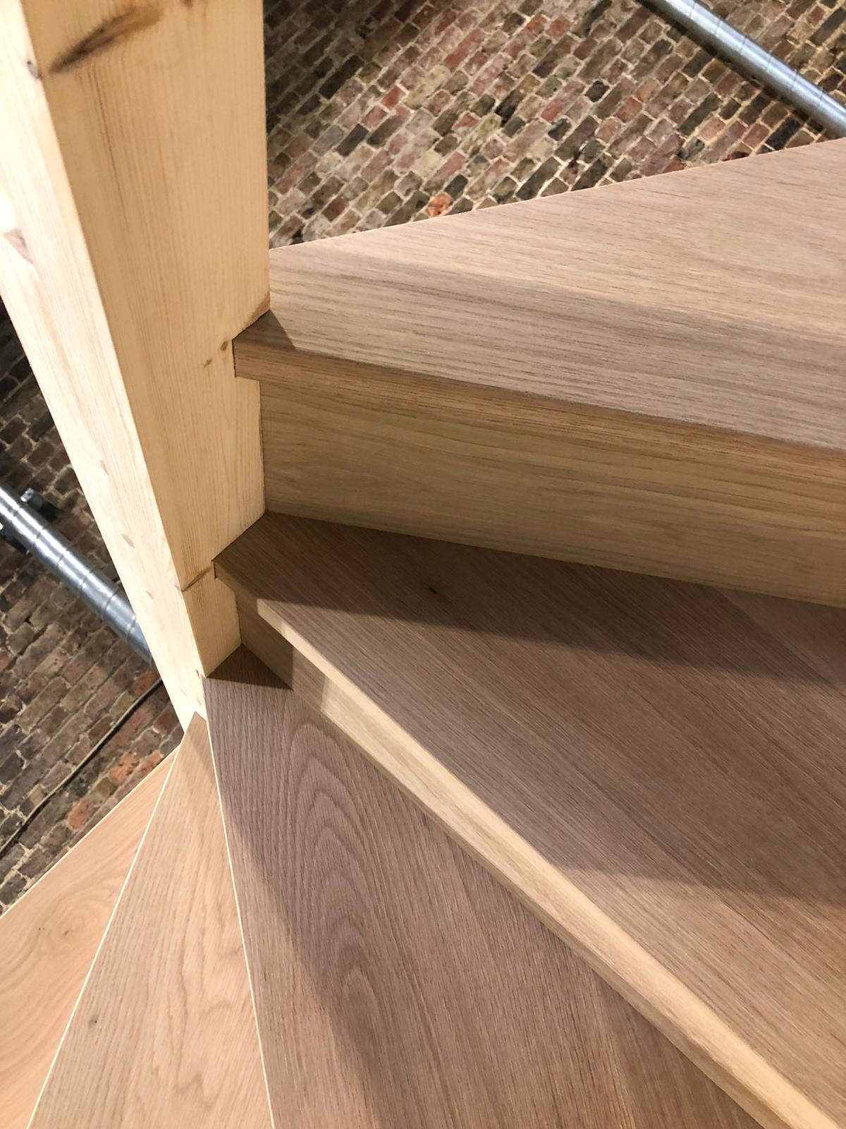 oak tread staircase london 1 x