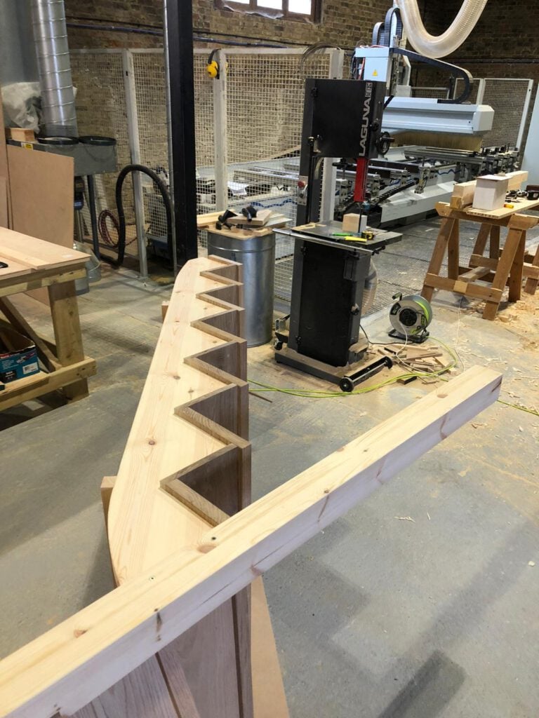 oak tread staircase london 4 x