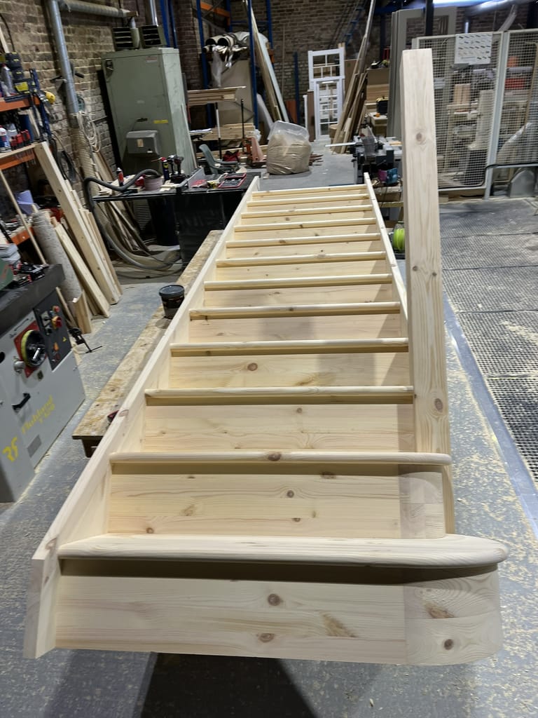 softwood staircase 2