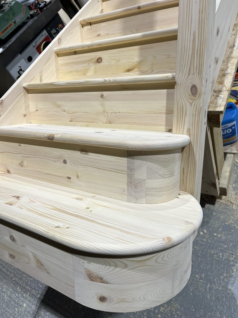 softwood staircase 3